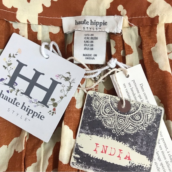 HAUTE HIPPIE oversized top🧡 - Picture 11 of 16